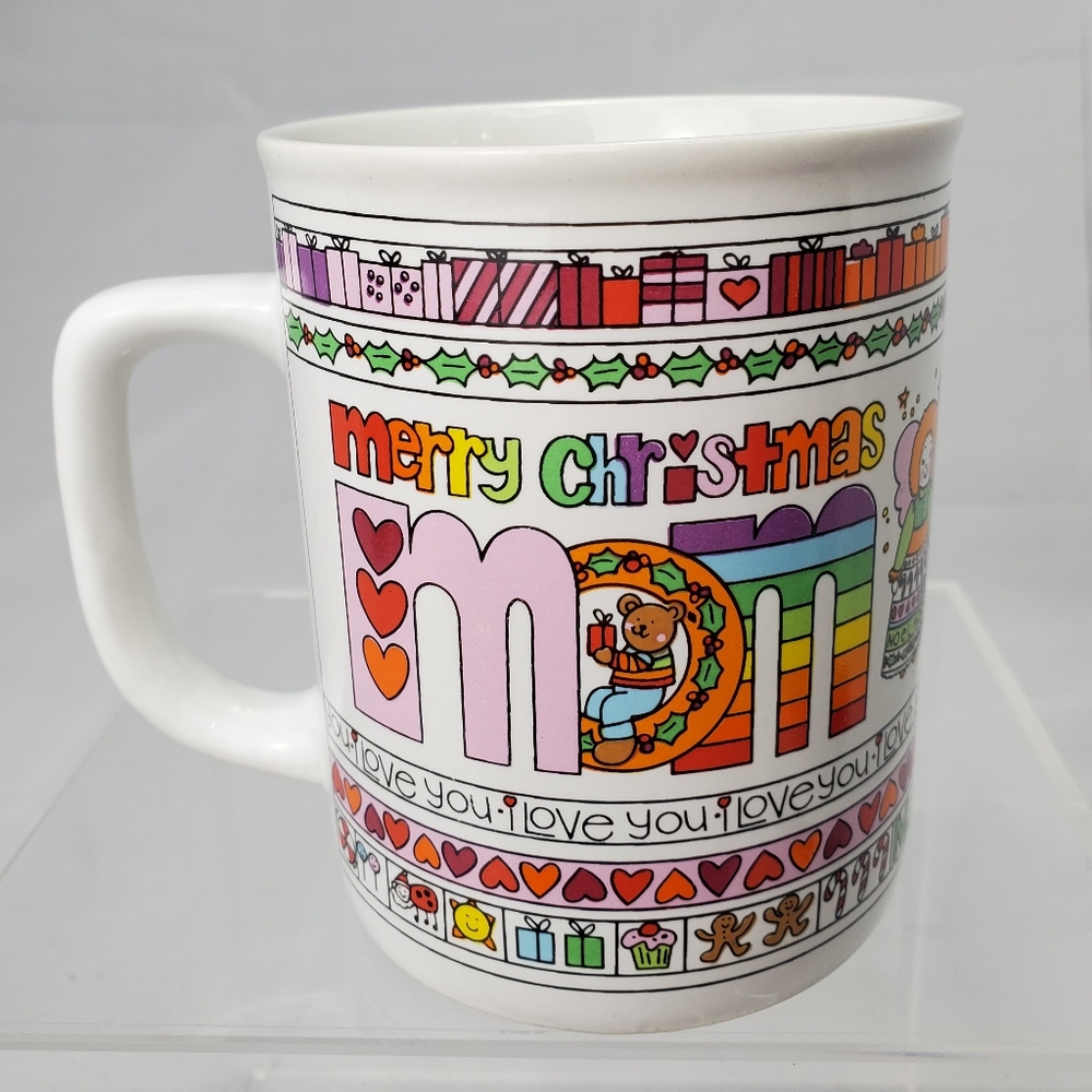 Enesco Love N Stuff Merry Christmas Mom Mug